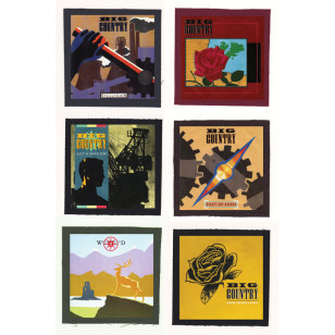  Big Counxxx - Steeltown Cloth Patch or Magnet Set 